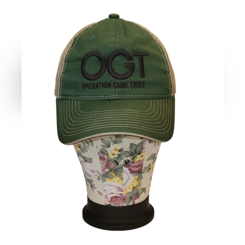 OGT Forest Green Snapback Trucker Hat